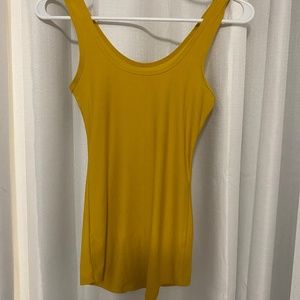 yellow tank
